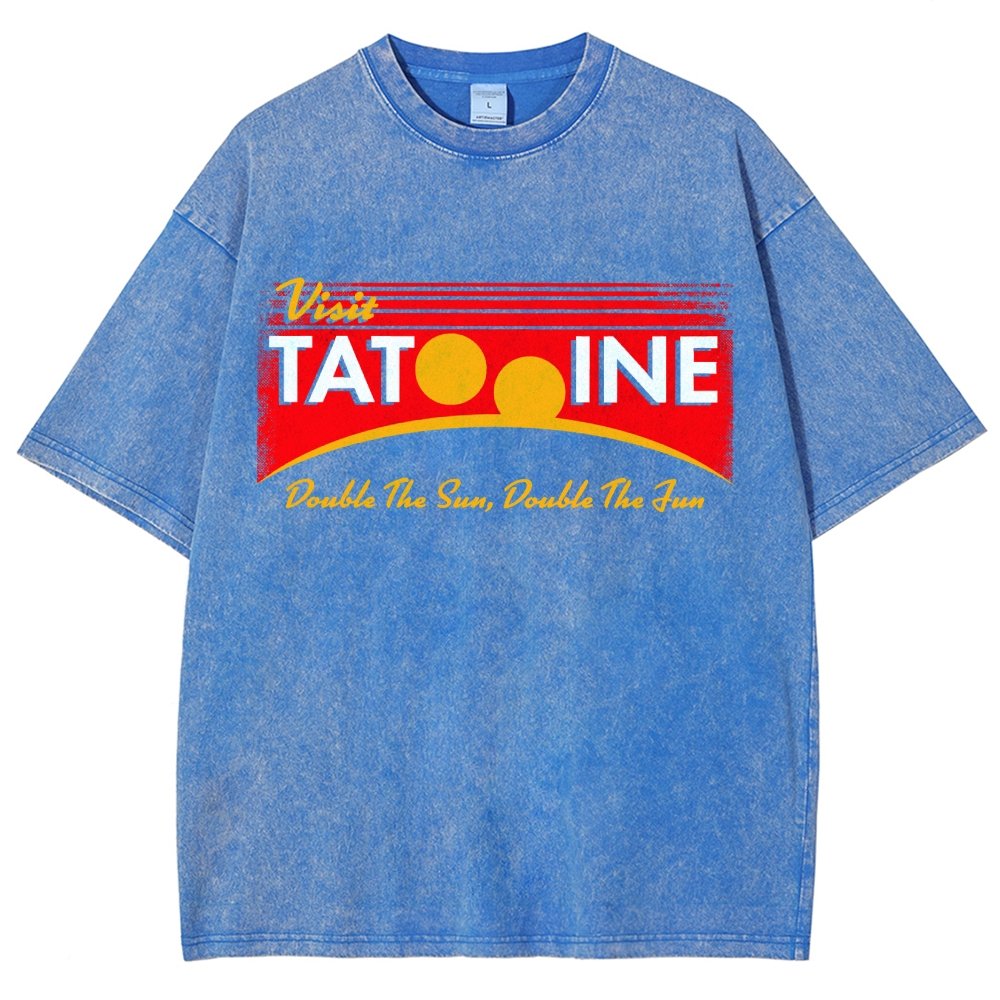 Double The Sun  Double The Fun Vintage Distressed T-shirt