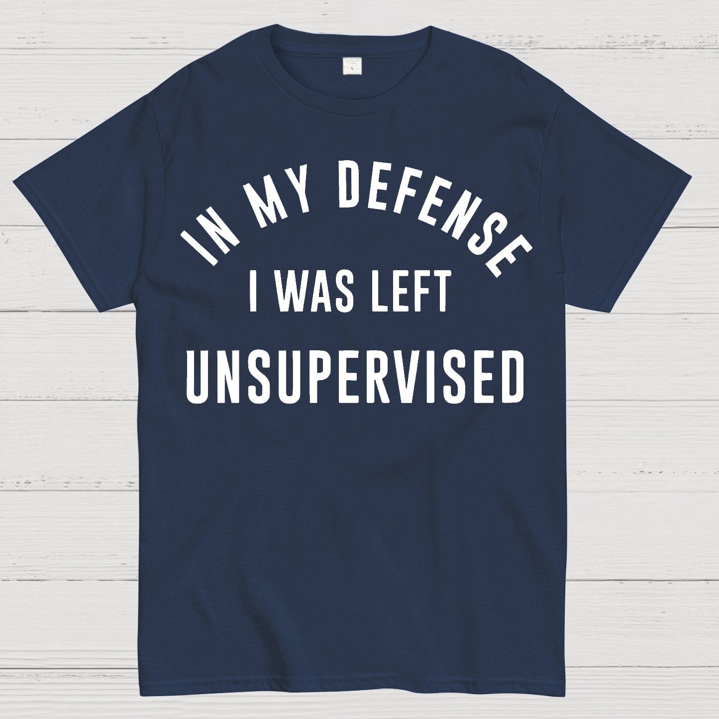 Left Unsupervised Geek T-Shirt