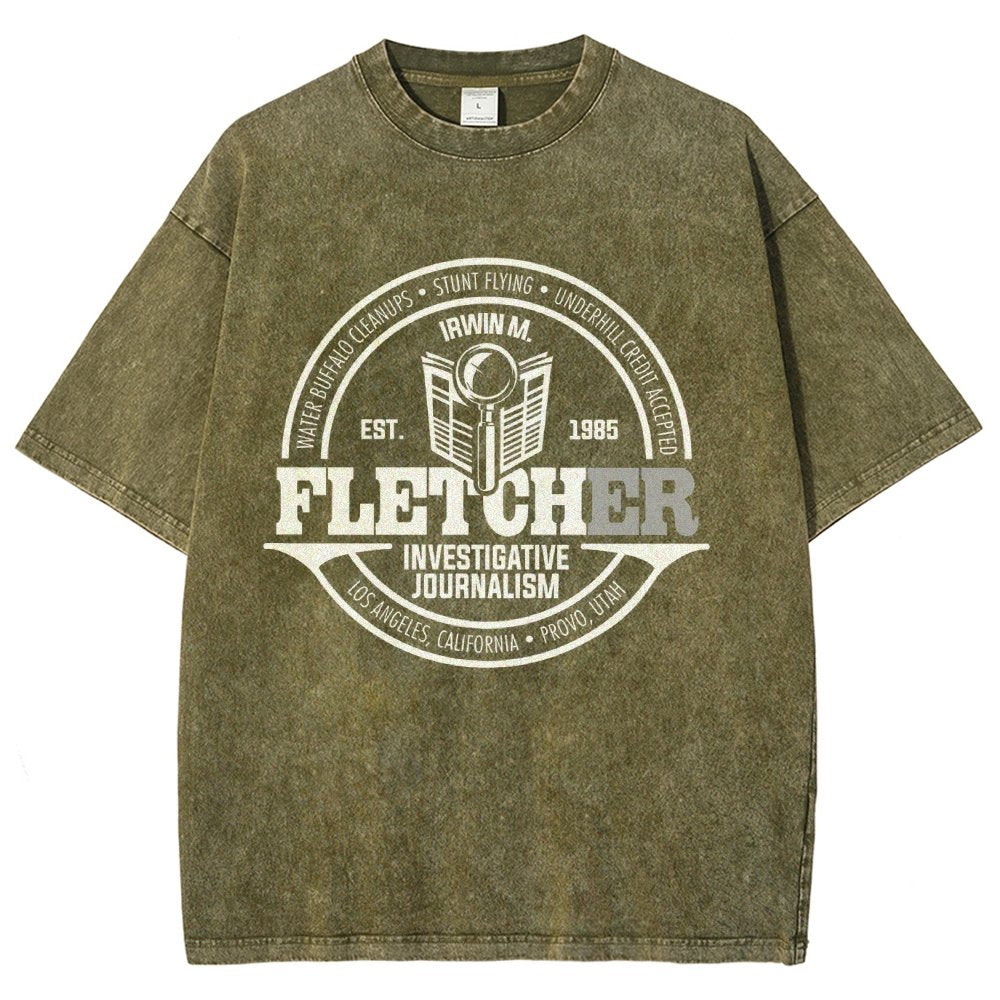 Private Sleuth Vintage Distressed T-shirt