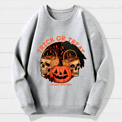 Choose Your Fate Geek Cotton Sweatshirt