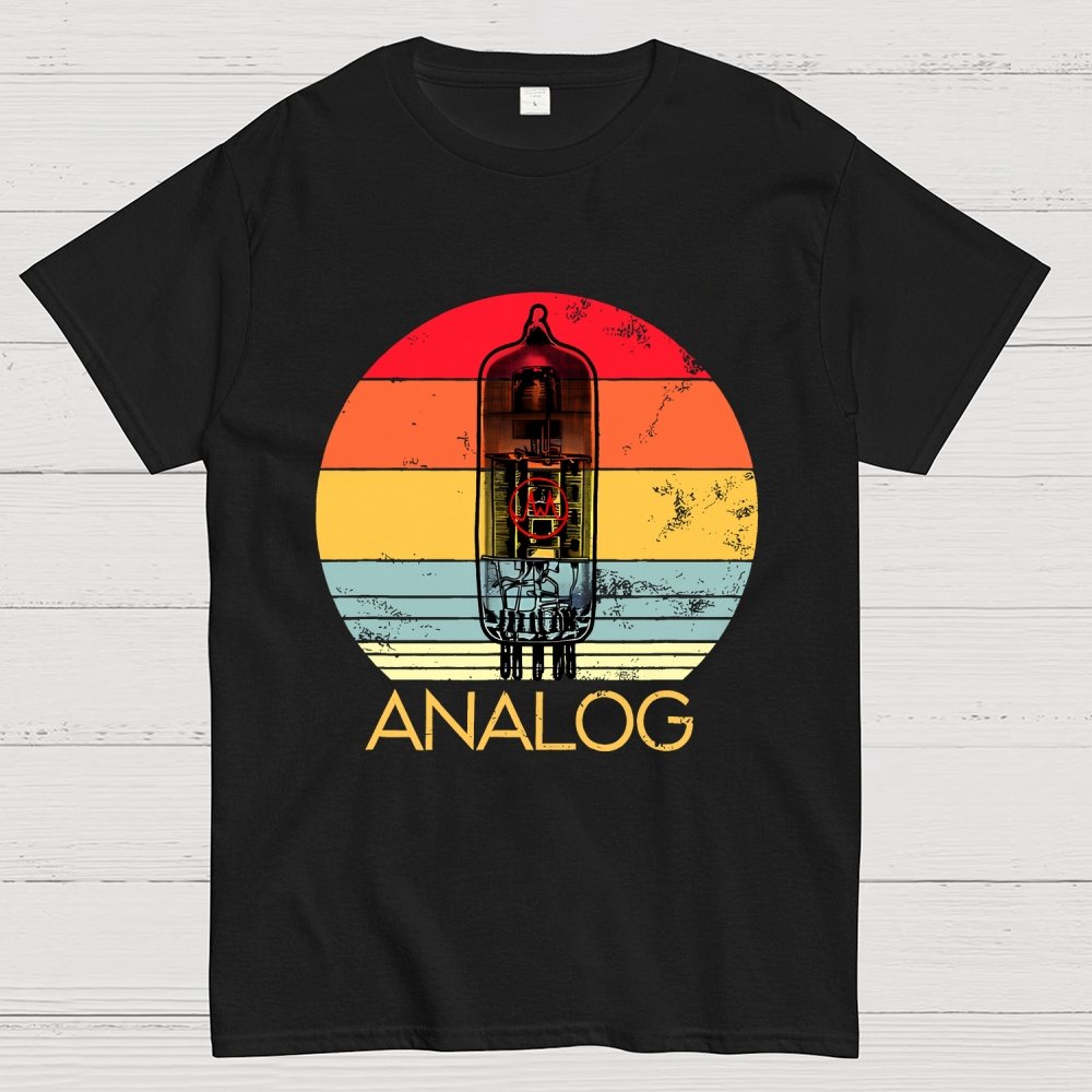 Vacuum Tube Analog Geek T-Shirt