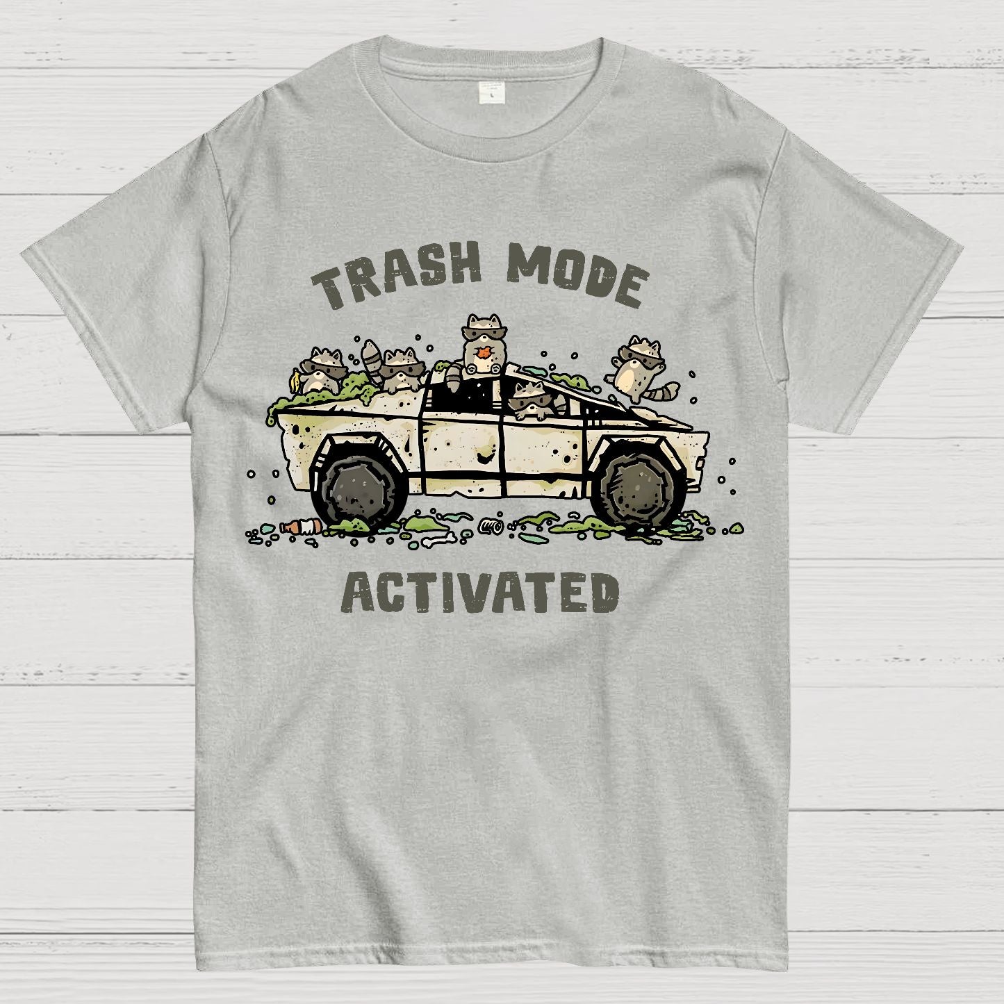 Trash Mode Activated Geek T-Shirt