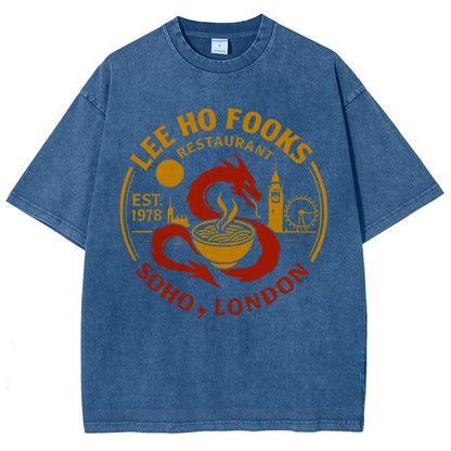 Lee Ho Fooks Chinese Restaurant Vintage Distressed T-shirt