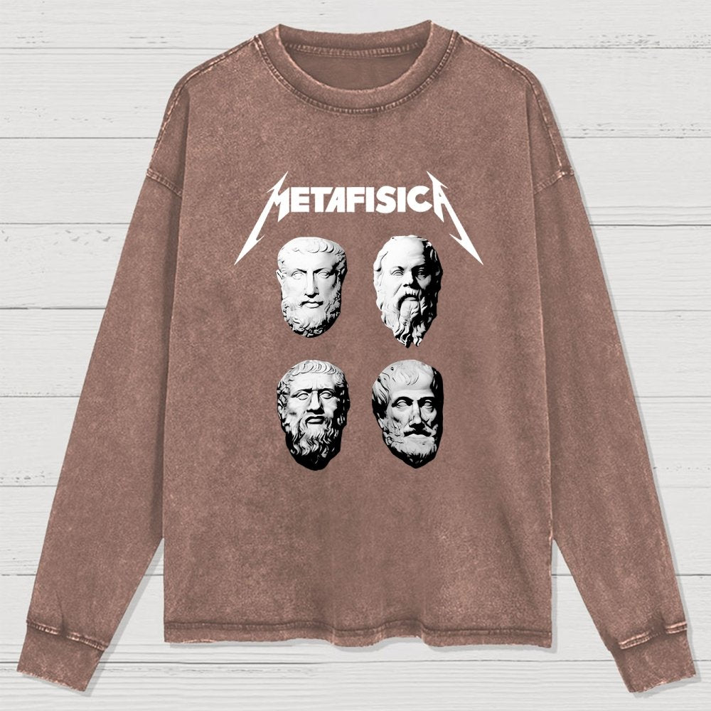 Metafisica Washed Long Sleeve Tee