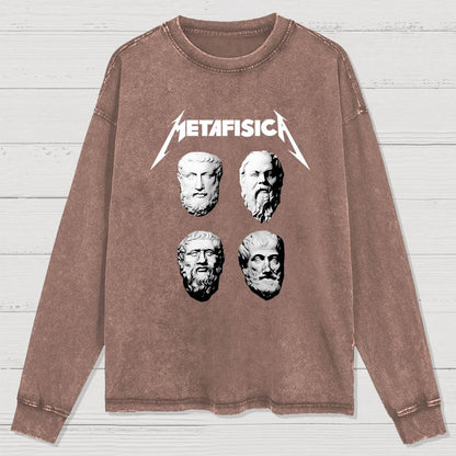 Metafisica Washed Long Sleeve Tee
