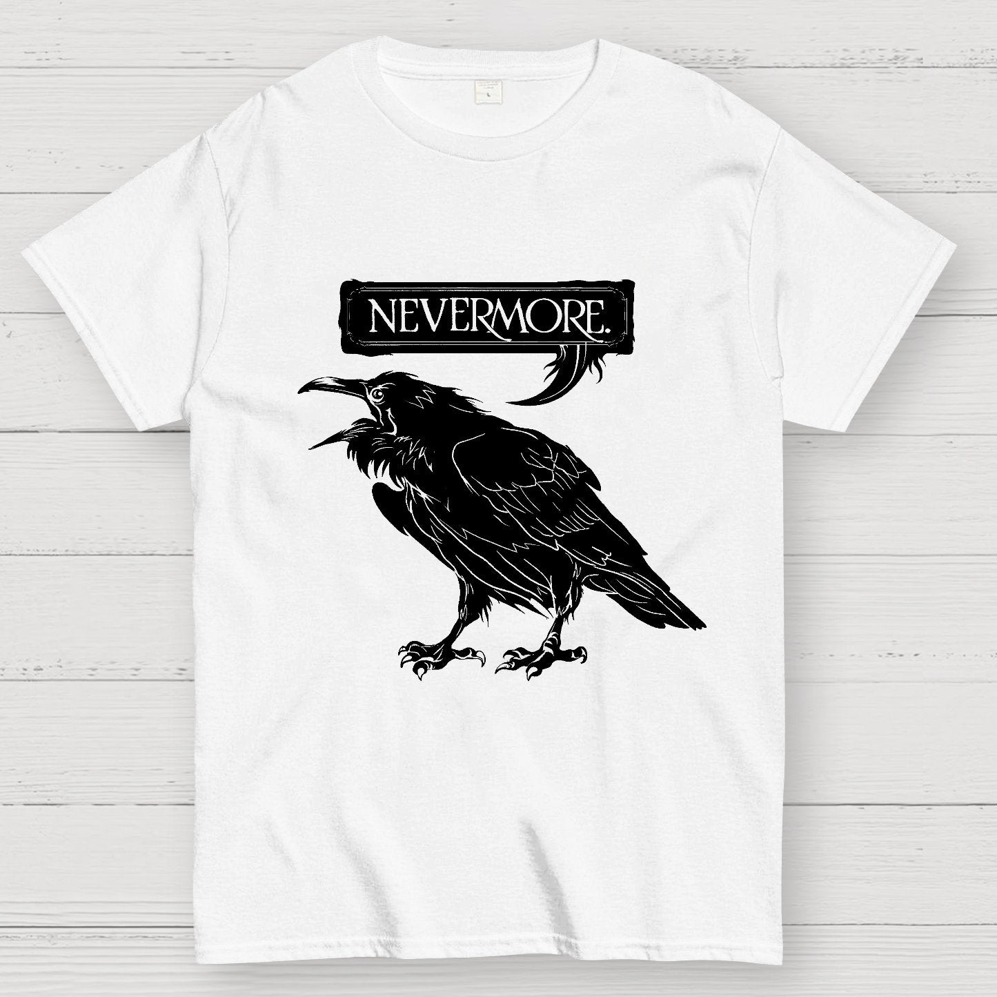 Nevermore Raven Geek T-Shirt