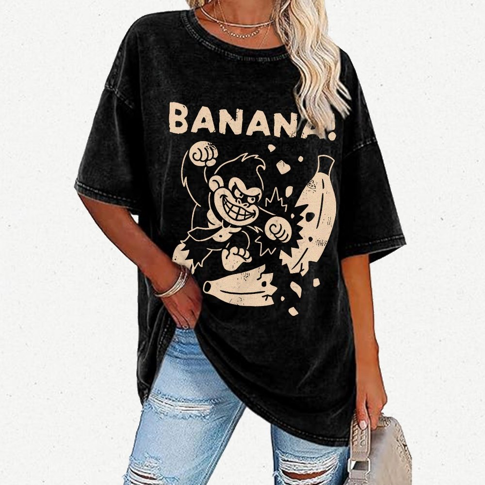 Banana! Vintage Distressed T-shirt
