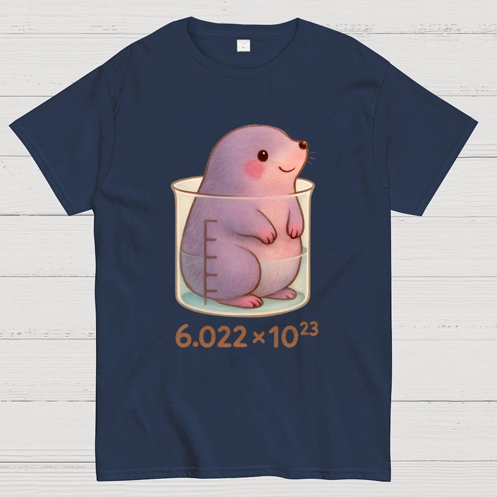 One Mole Per Litre Geek T-Shirt