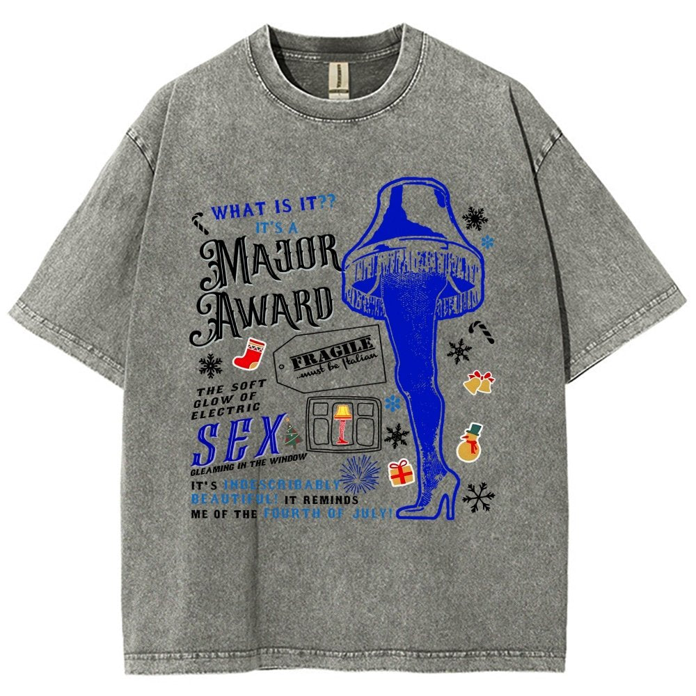 A Major Award Leg Lamp Vintage Distressed T-shirt
