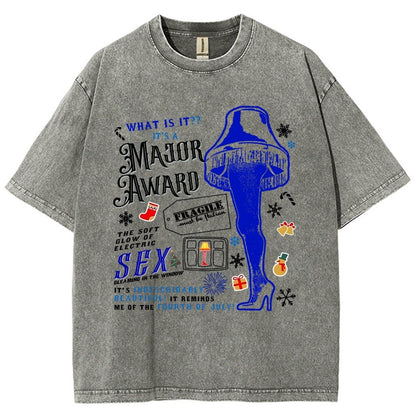 A Major Award Leg Lamp Vintage Distressed T-shirt