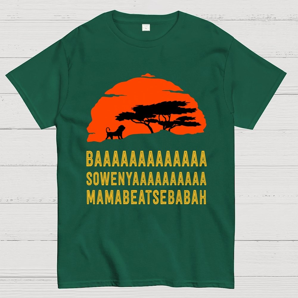 Baaa Sownyaaa Mamabeatsebabah Unisex Geek T-Shirt