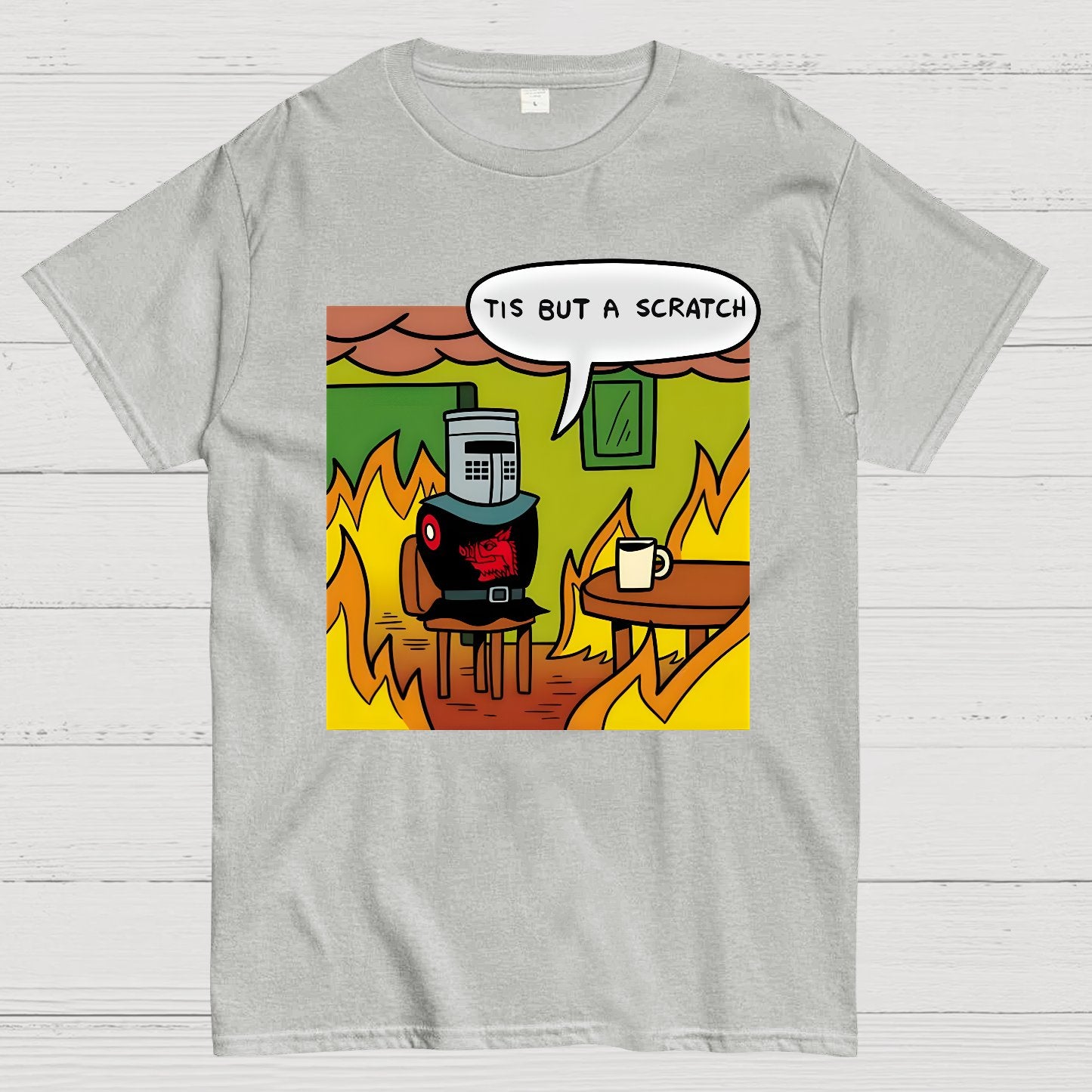 Black Knight Fine Geek T-Shirt