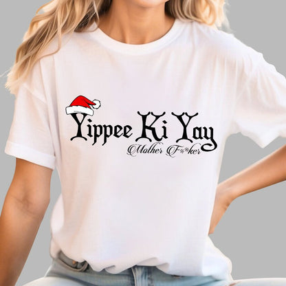 Yippee Yay Mother Fker Censored Geek T-Shirt