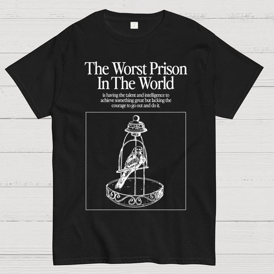Bird in a cage Geek T-Shirt