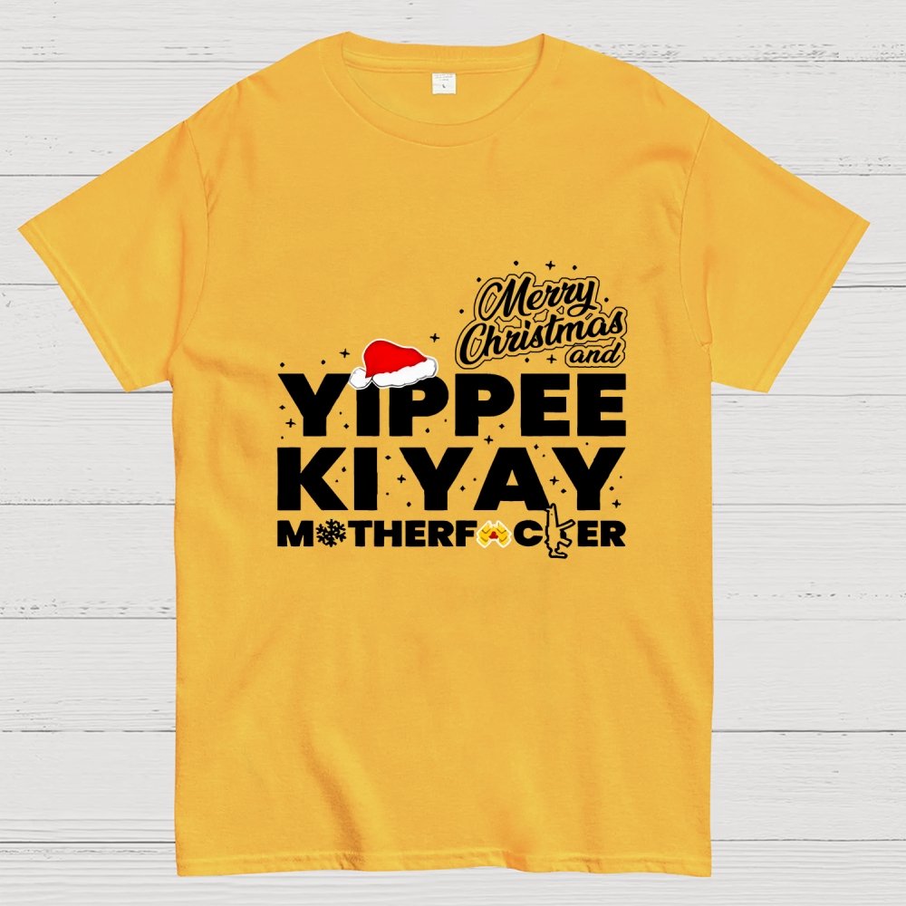 Merry Christmas and yippee ki yay motherf*cker Geek T-Shirt