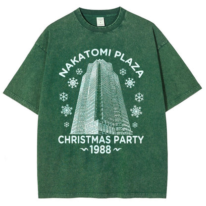 Holiday Christmas Party Vintage Distressed T-shirt