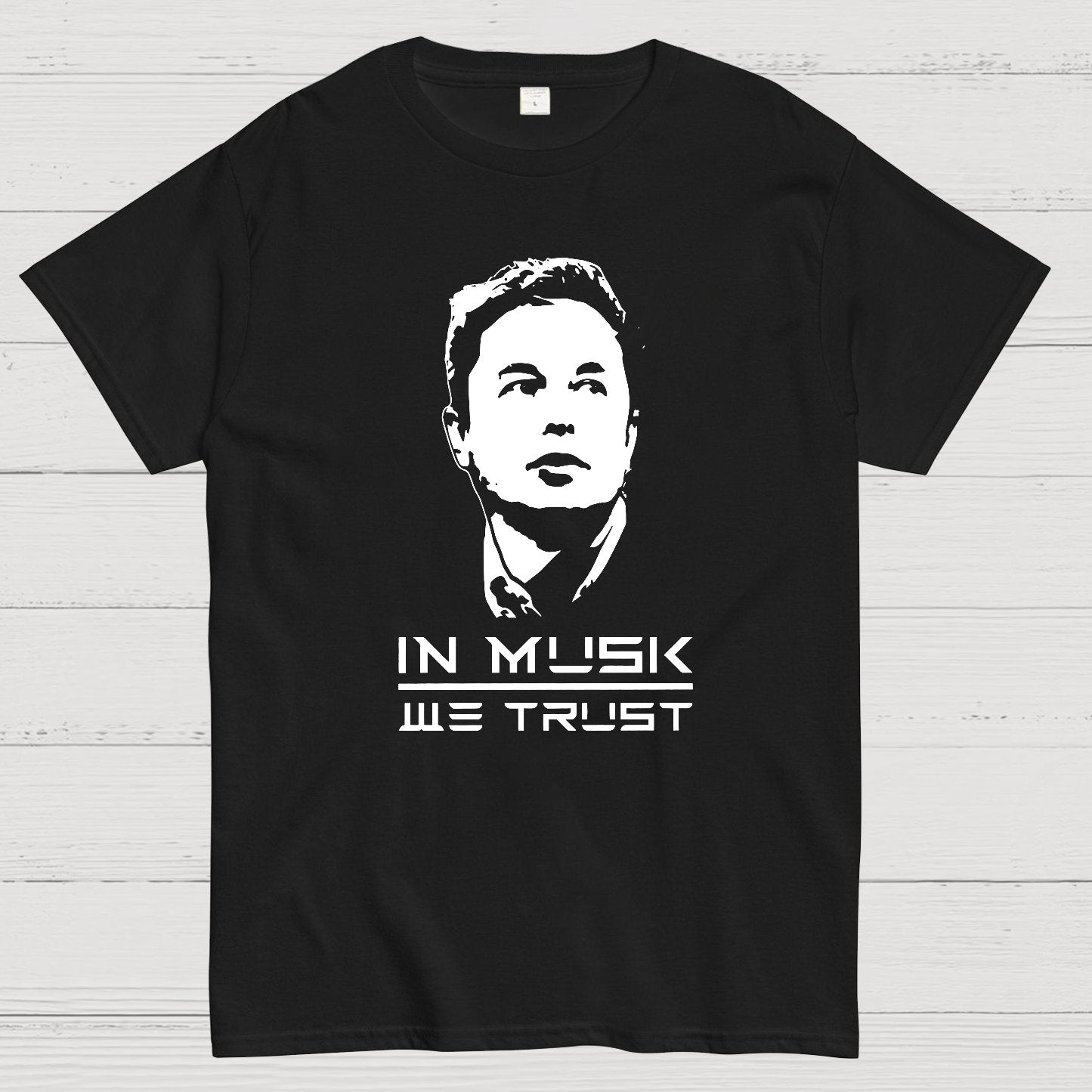 We Trust Geek Rocket Space Force Mars Moon Alien Science Nerdy T-Shirt