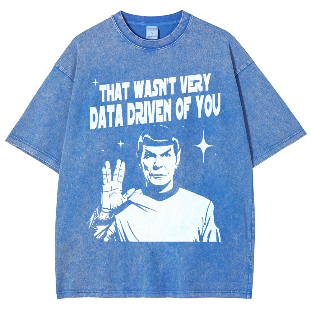 That Wasn't Very Logic Based Of You Vintage Distressed T-shirt