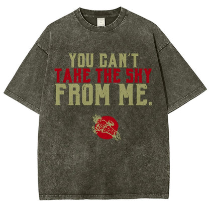 Serenity Front Vintage Distressed T-shirt