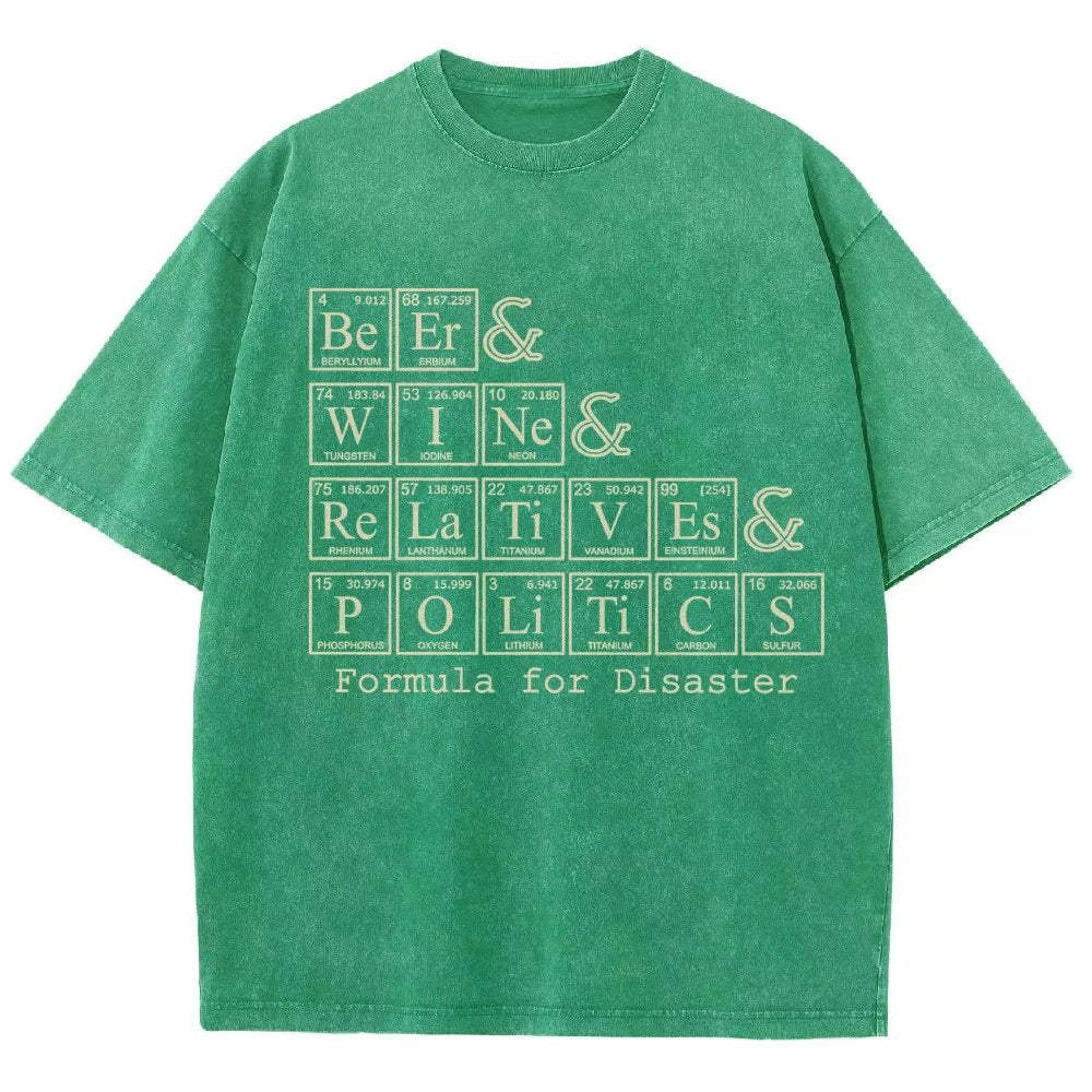 Formula For Disaster Vintage Distressed T-shirt