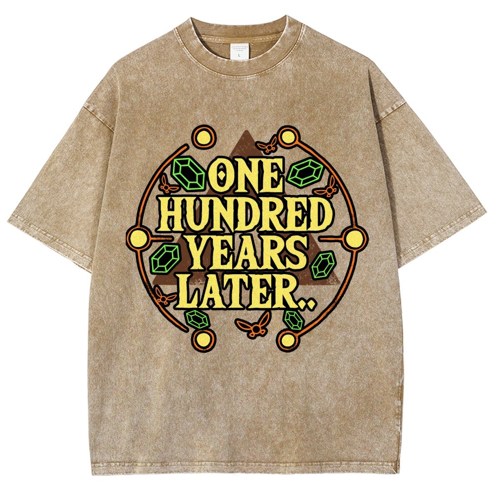 One Hundred Years Later Vintage Distressed T-shirt