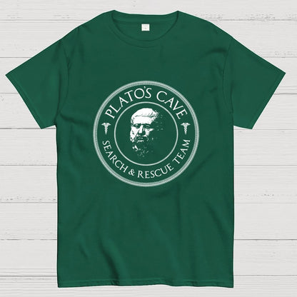 Plato's Cave Search And Rescue Team Geek T-Shirt