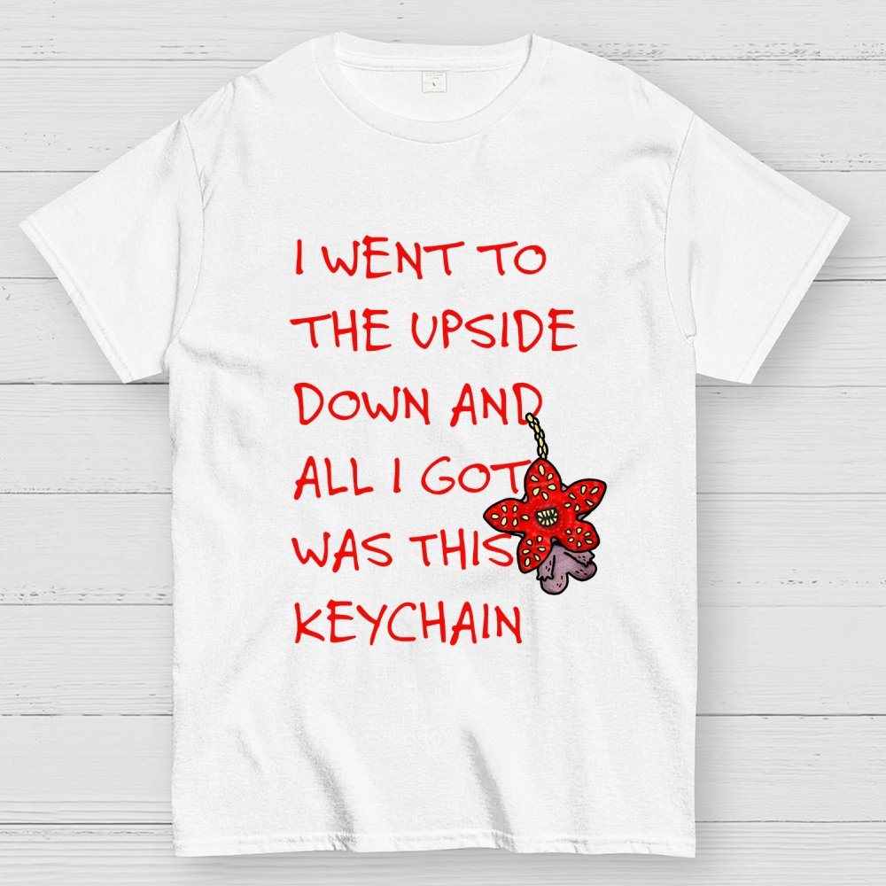 Upside Down Keychain Geek T-Shirt
