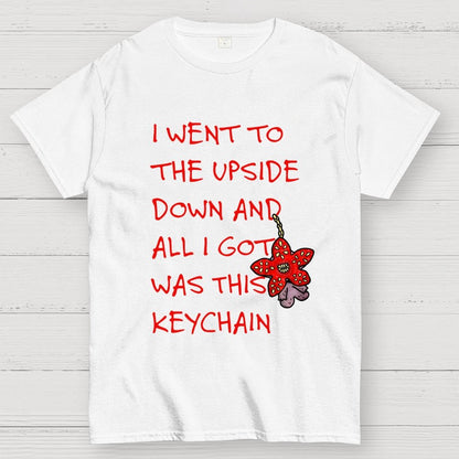 Upside Down Keychain Geek T-Shirt