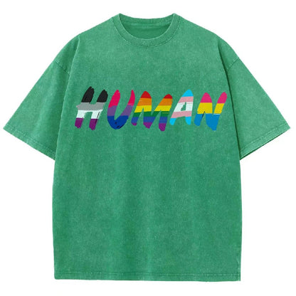 Human Vintage Distressed T-shirt