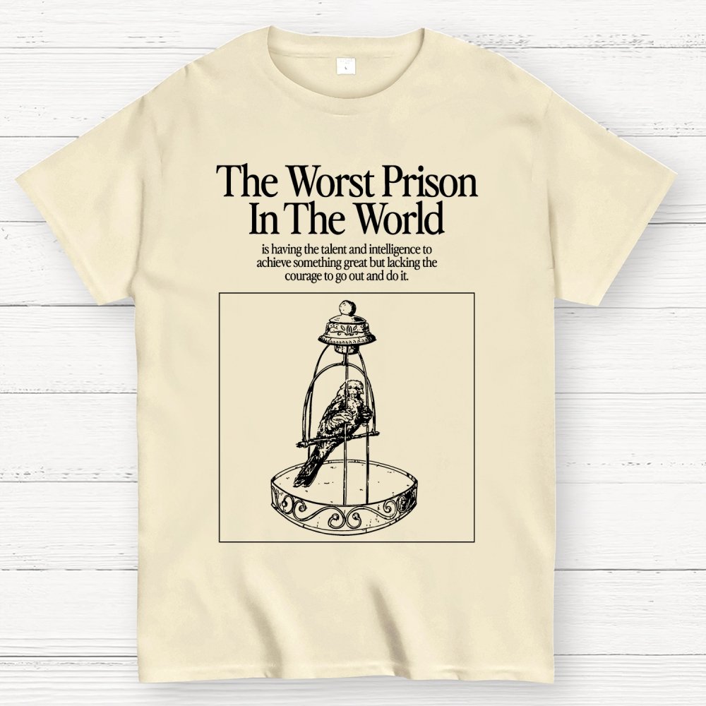 Bird in a cage Geek T-Shirt