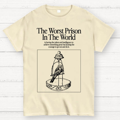 Bird in a cage Geek T-Shirt