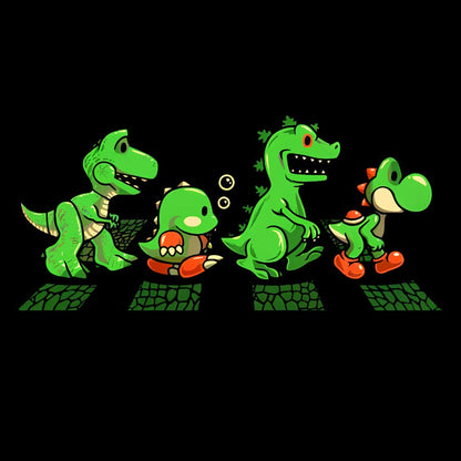 Green Scaly Road Geek Cotton Sweatshirt