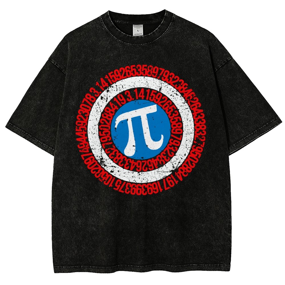 Happy Pi Day Nerd Vintage Distressed T-shirt