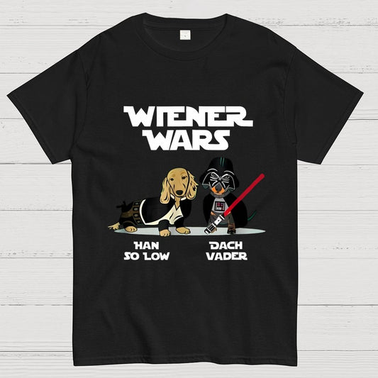 Wiener Wars Funny Dachshund Geek T-Shirt