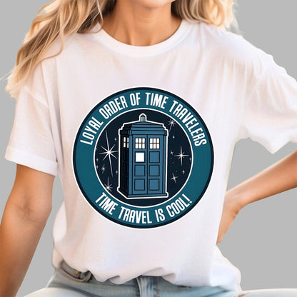 Time Travel is Cool Geek T-Shirt