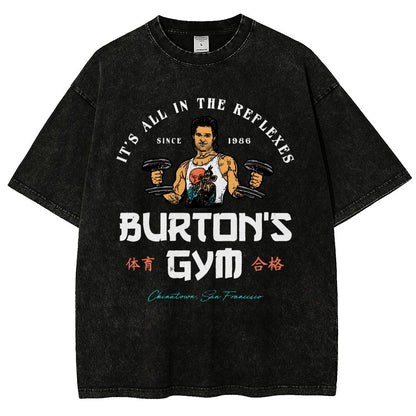 Burton's Gym Vintage Distressed T-shirt
