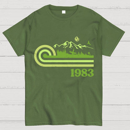 Retro Vintage Mystic Grove Geek T-Shirt