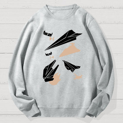 Paper Wars Geek Cotton Sweatshirt