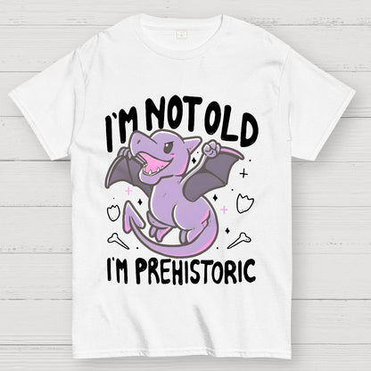 I'm Not Old I Am Prehistoric Geek T-Shirt