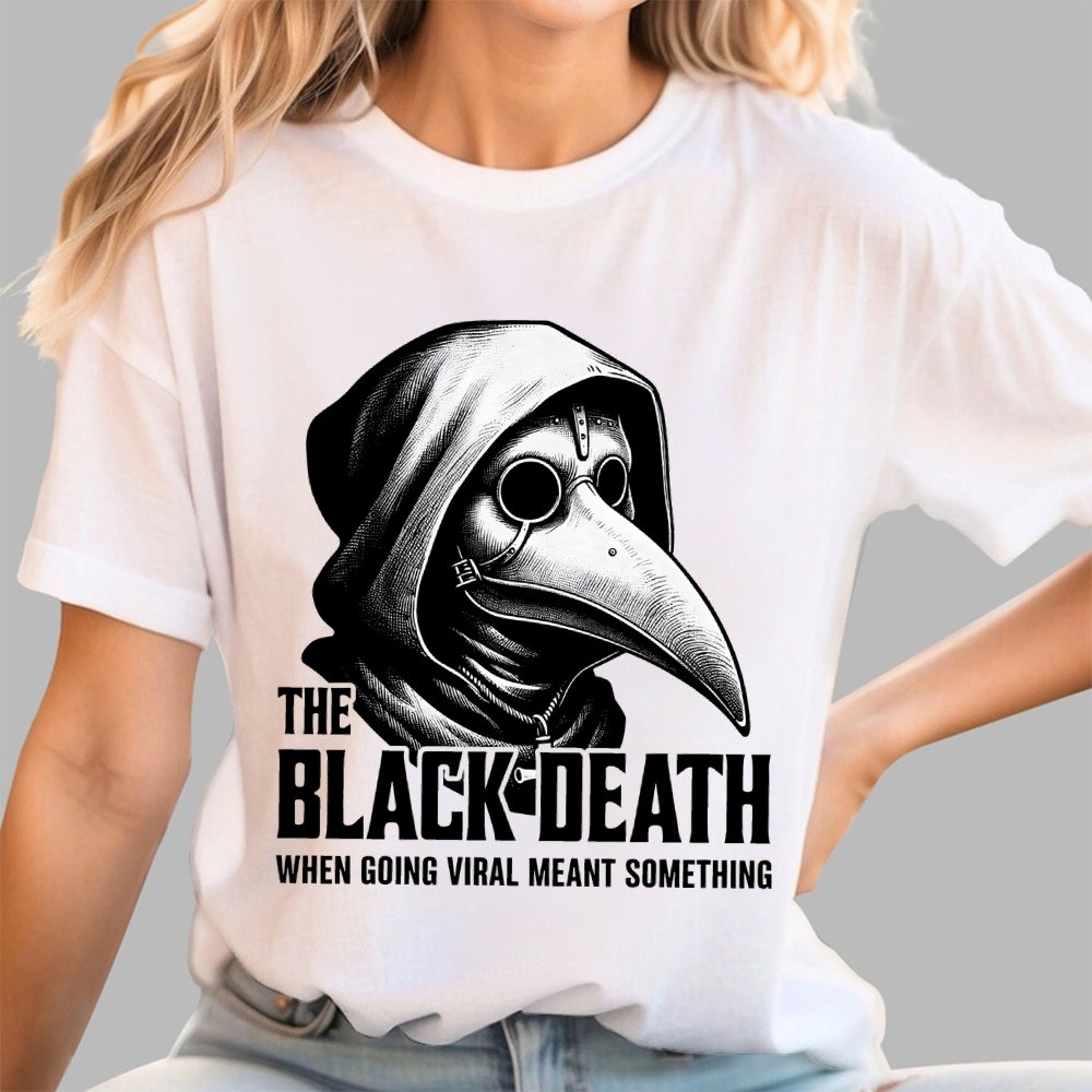 Black Death Going Viral Geek T-Shirt