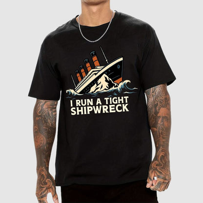Tight Shipwreck Geek T-Shirt