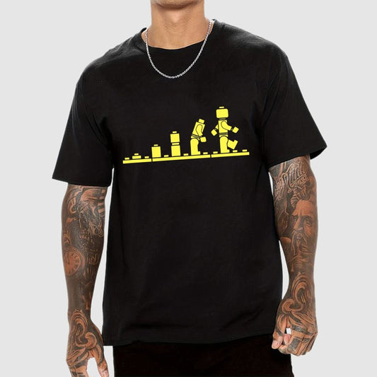 Bricks Evolution Geek T-Shirt