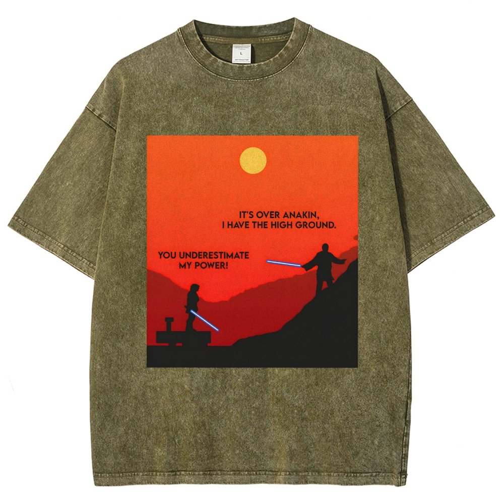 I have the Upper Hand Vintage Distressed T-shirt