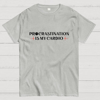 Procrastination Cardio Geek T-Shirt