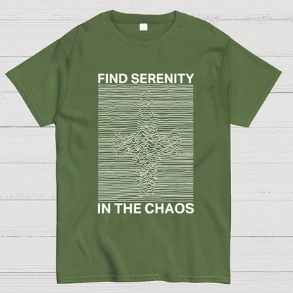 Serenity in Chaos Geek T-Shirt