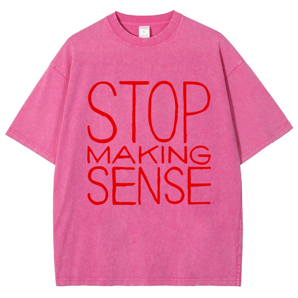 Stop Making Sense Vintage Distressed T-shirt