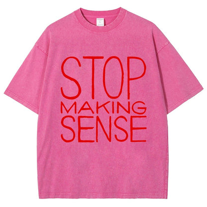 Stop Making Sense Vintage Distressed T-shirt