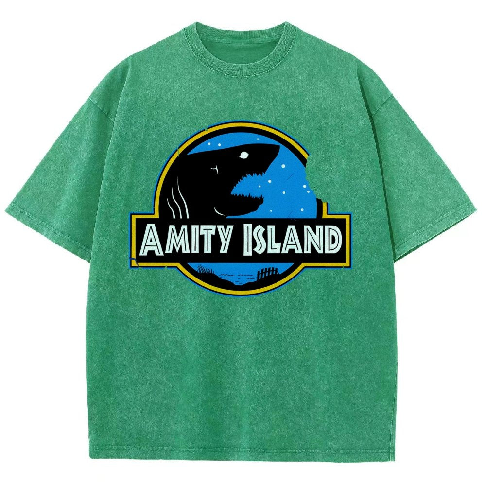 Seaside Town Vintage Distressed T-shirt