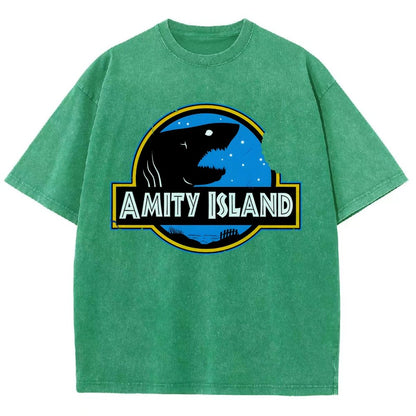 Seaside Town Vintage Distressed T-shirt