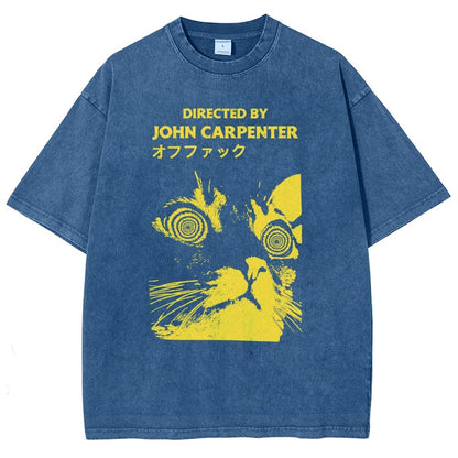 Directed by John Carpenter  Vintage Distressed T-shirt